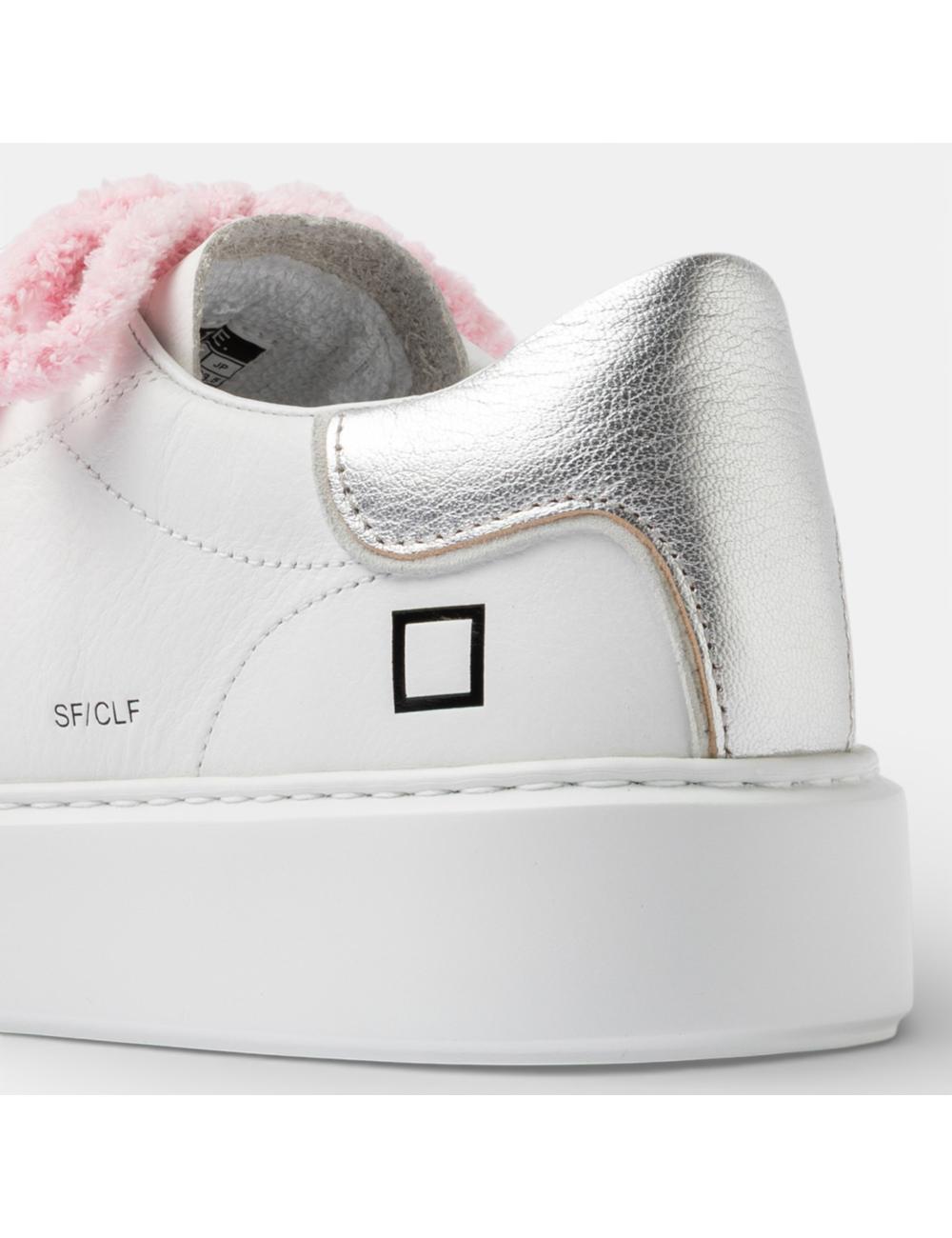 Date sneakers Sfera Calf bianco argento
