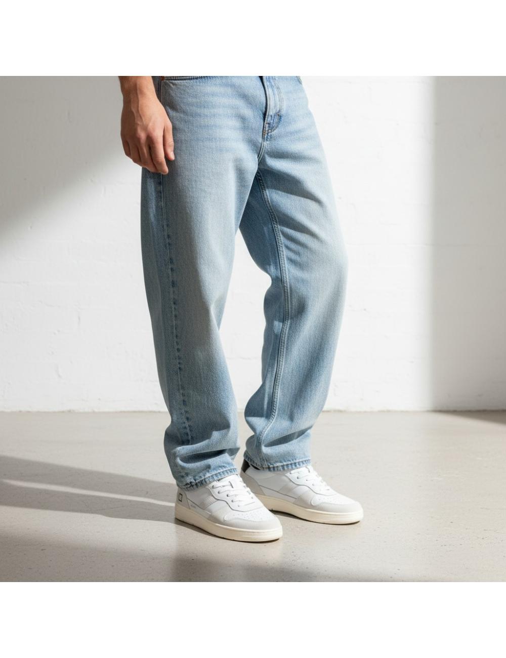 Date sneakers uomo Court 2.0 Basic White-Black