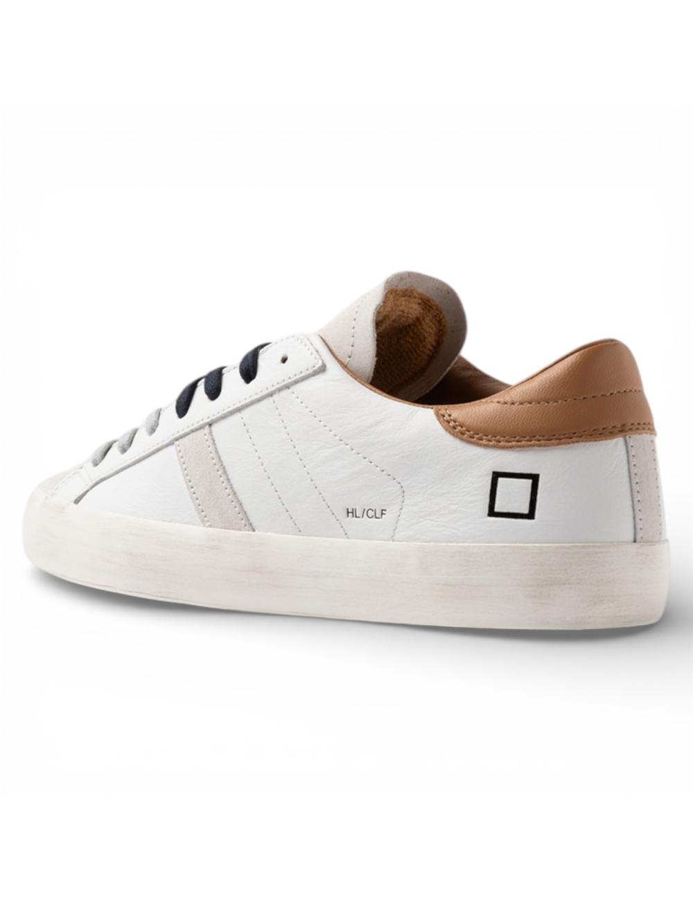 Date Men sneakers Hill Low Calf White-Leather