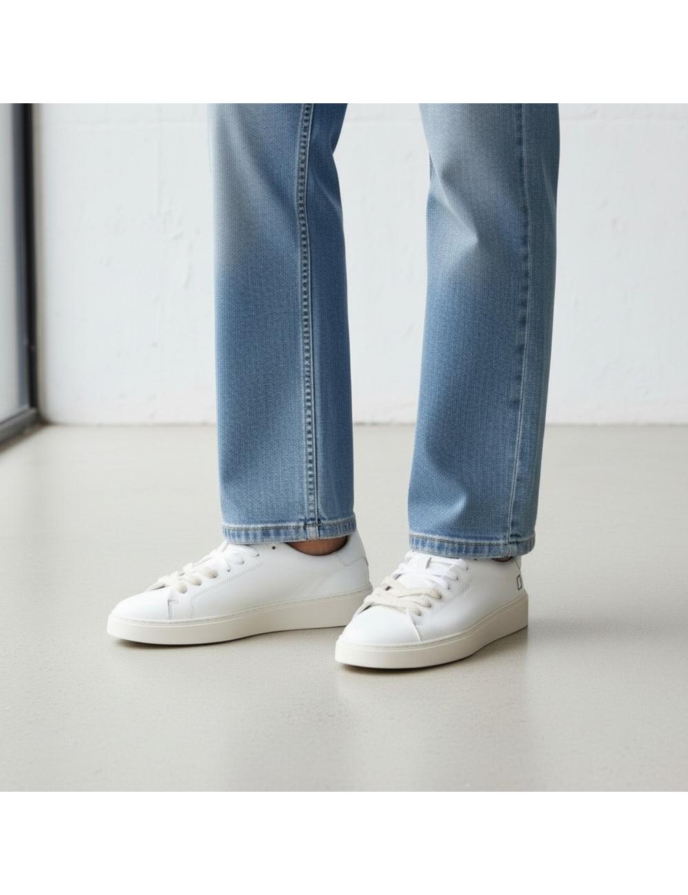 Date sneakers uomo Levante Calf White