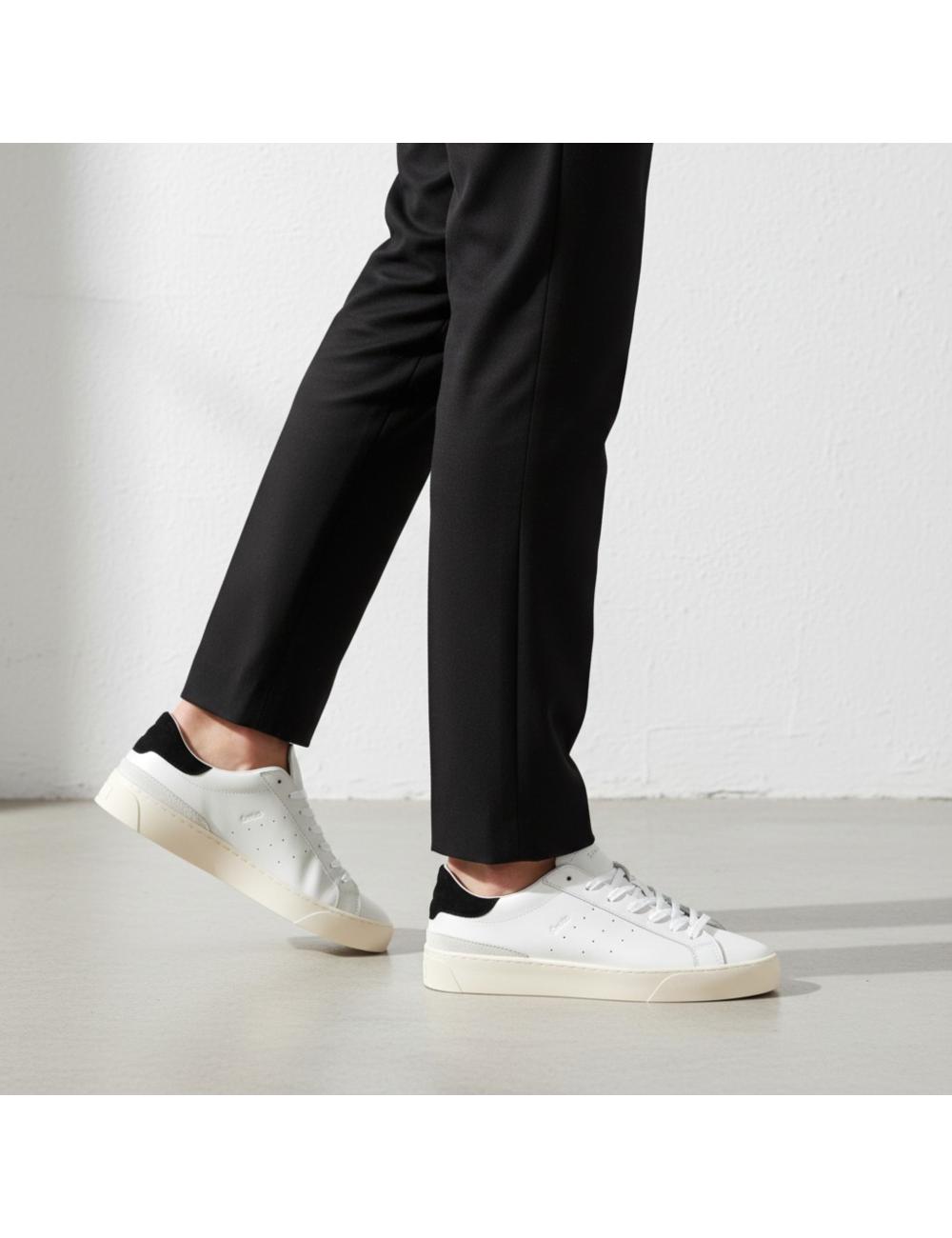 Date Sonica Calf White-Black