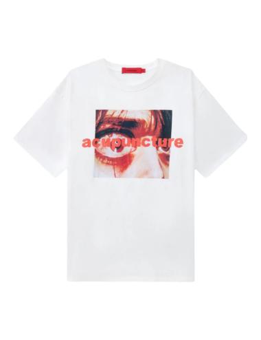 Acupuncture white eye t-shirt