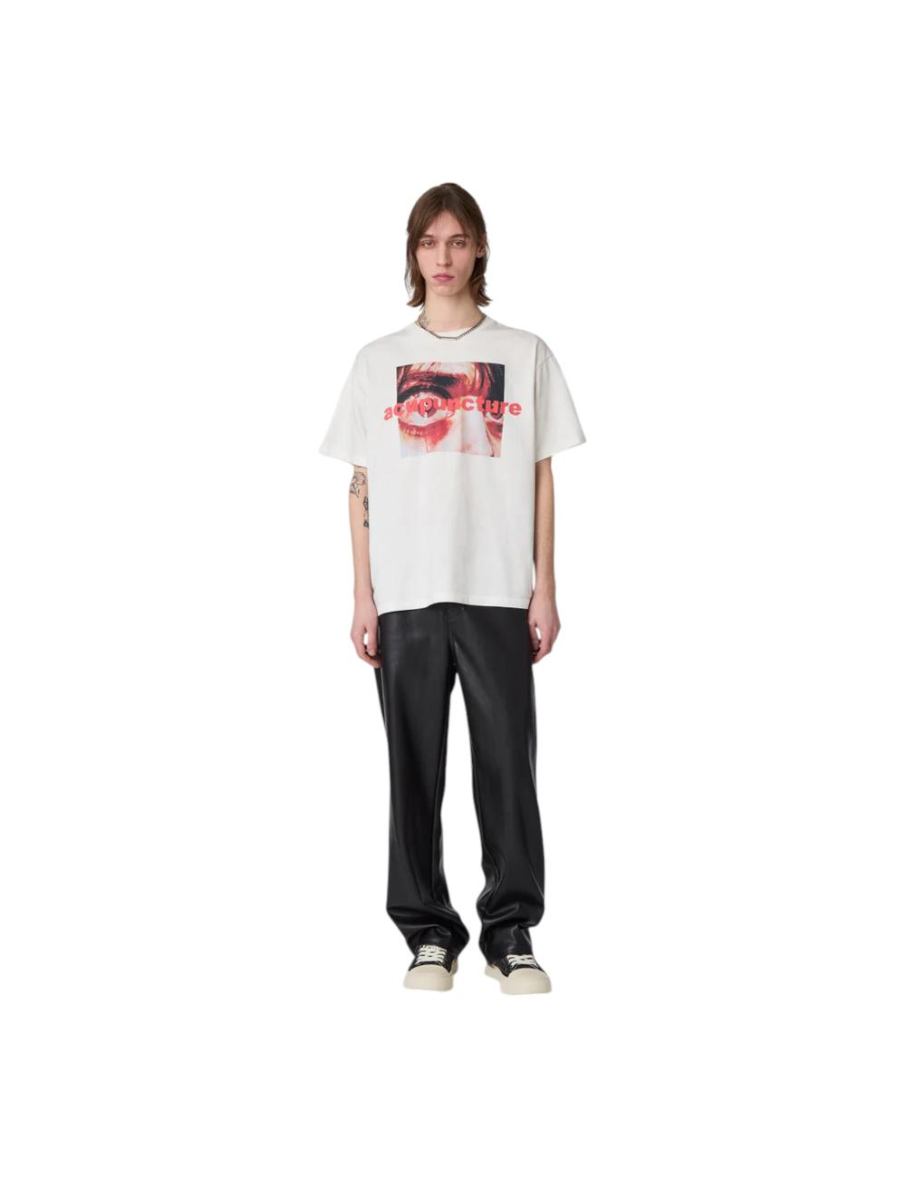 Acupuncture white eye t-shirt