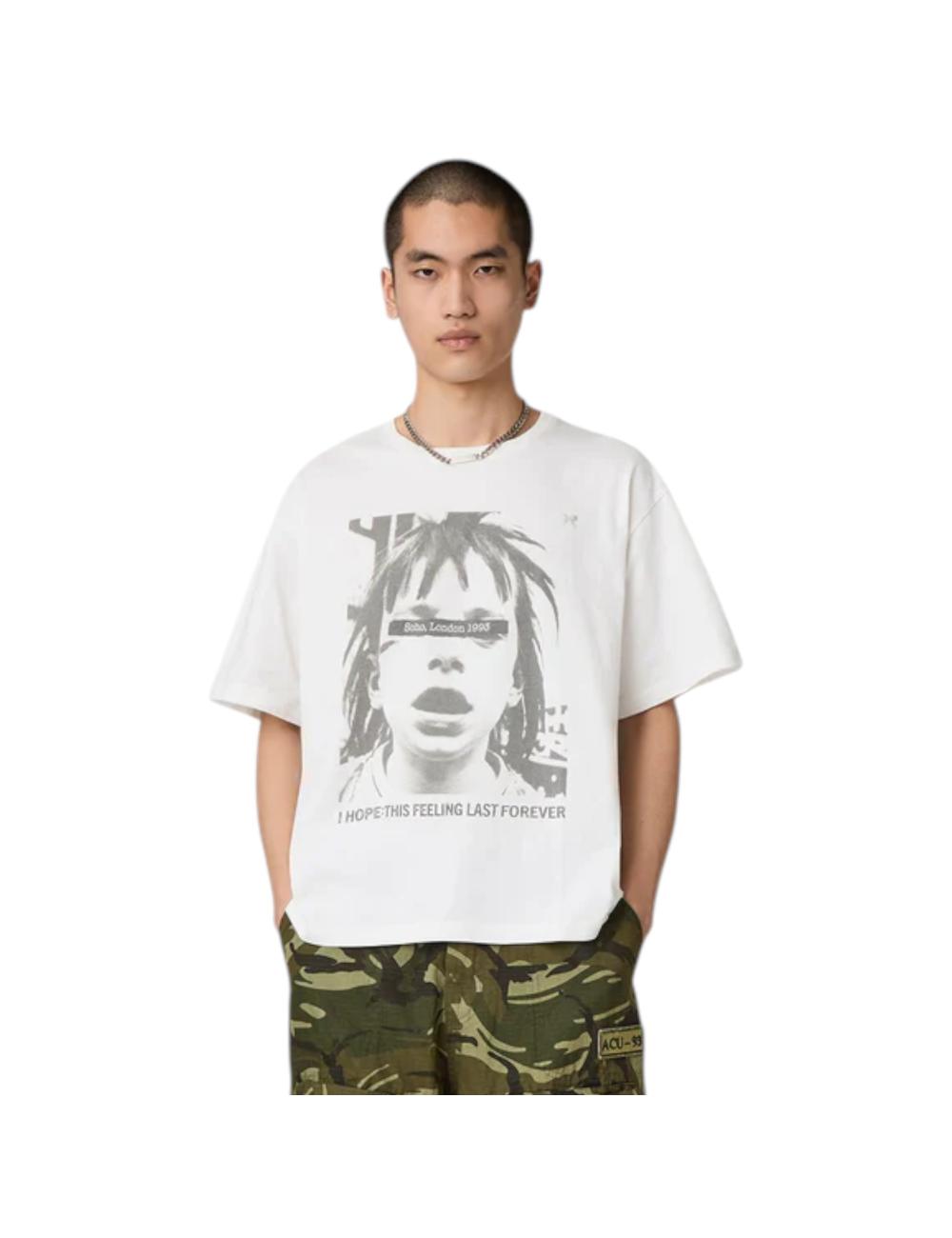 Acupuncture white screamin t-shirt