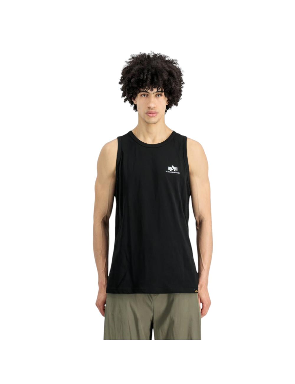Alpha Industries black basic tank top