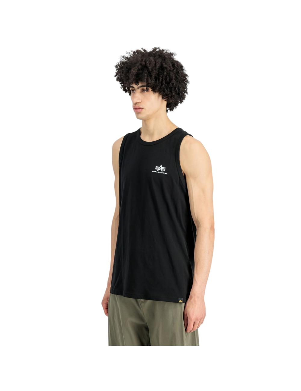 Alpha Industries black basic tank top
