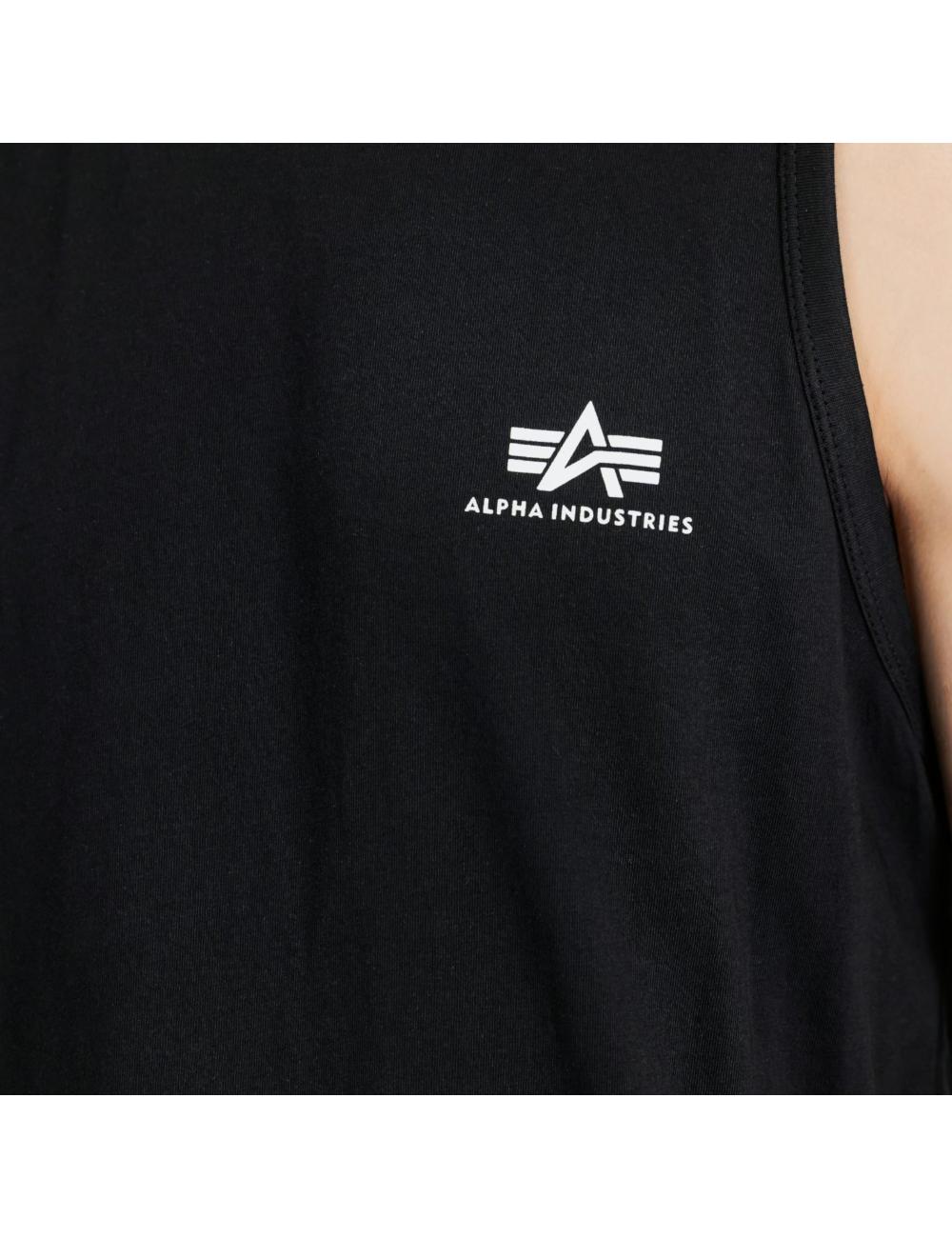 Alpha Industries black basic tank top