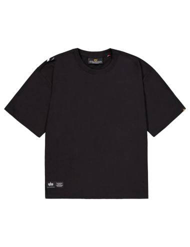 Alpha Industries black t-shirt balaclava
