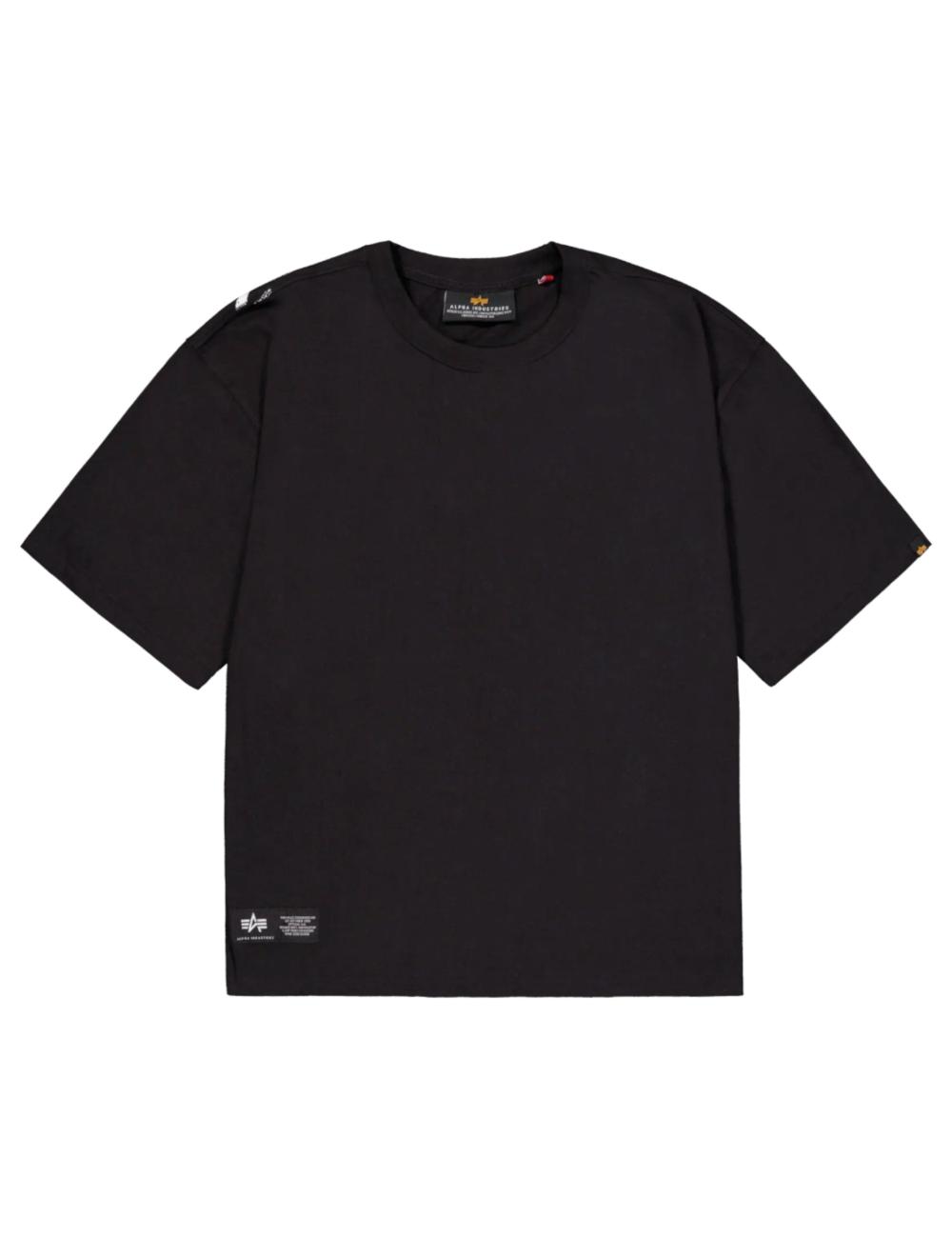 Alpha Industries black t-shirt balaclava