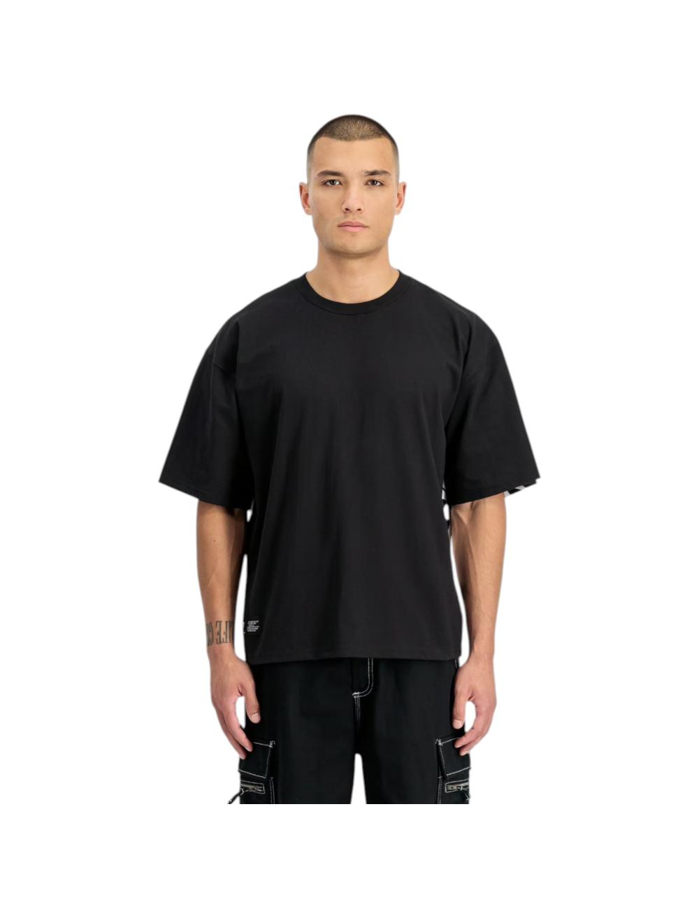 Alpha Industries black t-shirt balaclava