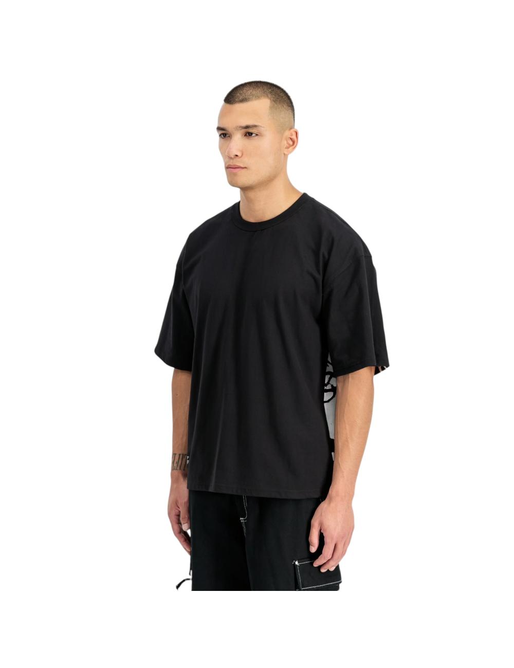 Alpha Industries black t-shirt balaclava