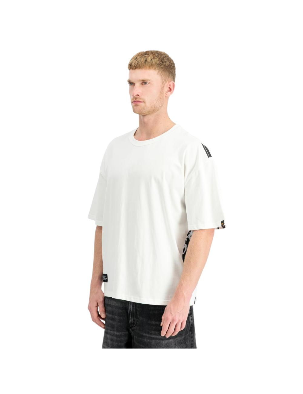 Alpha Industries white balaclava t-shirt