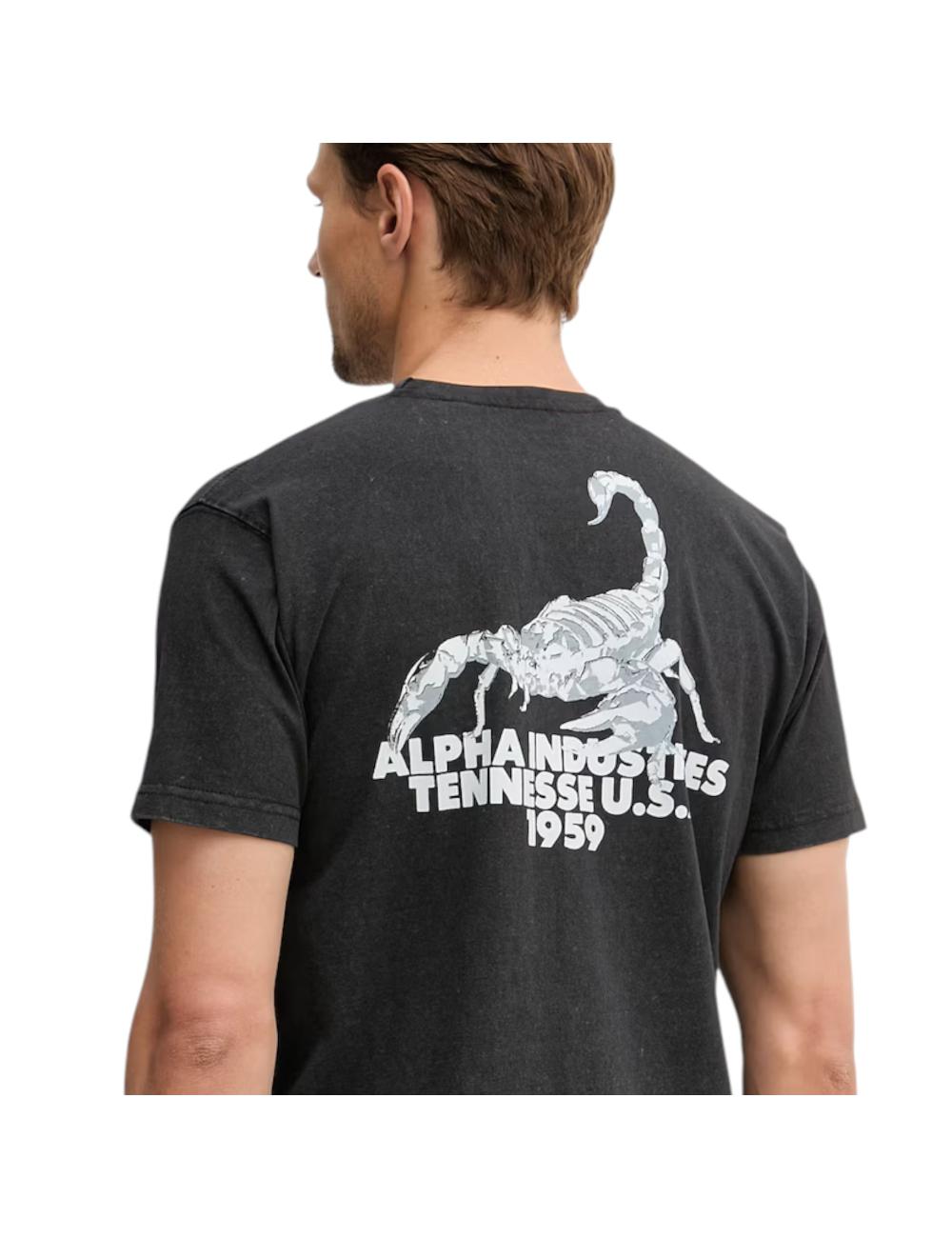 Alpha Industries black scorpion t-shirt