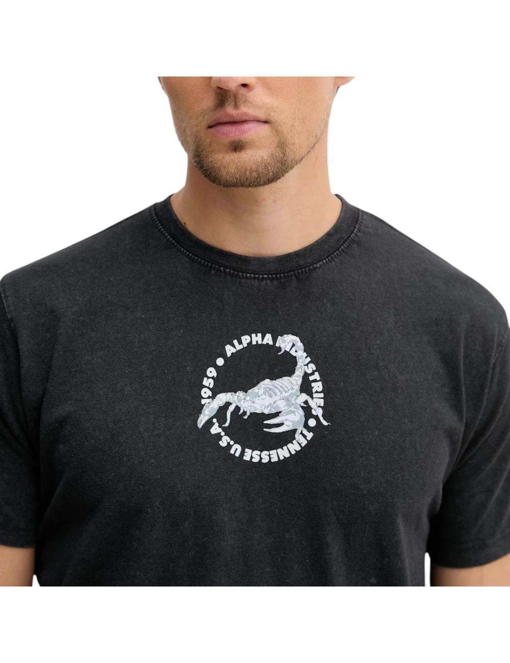 Alpha Industries black scorpion t-shirt