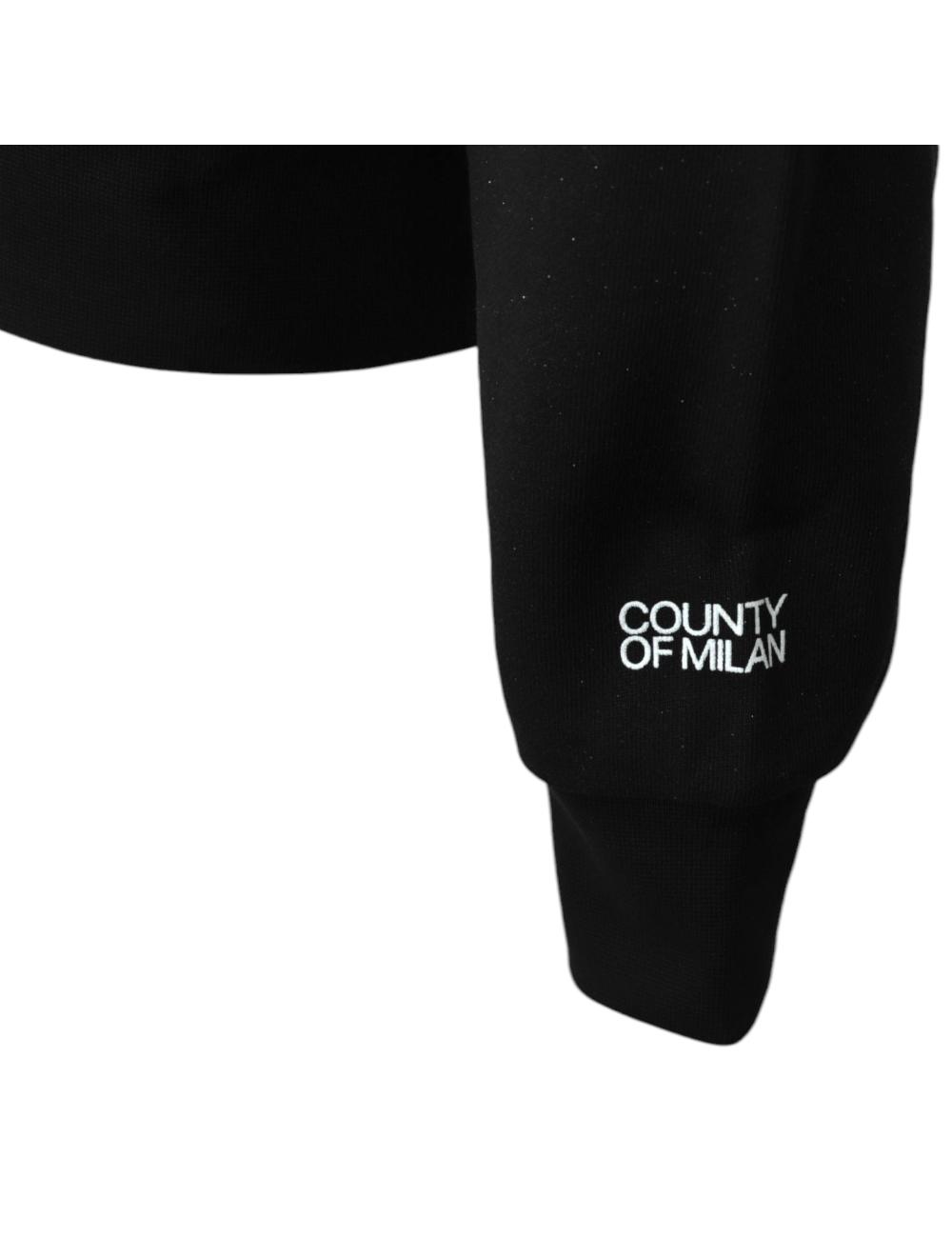 County of milan felpa nera...