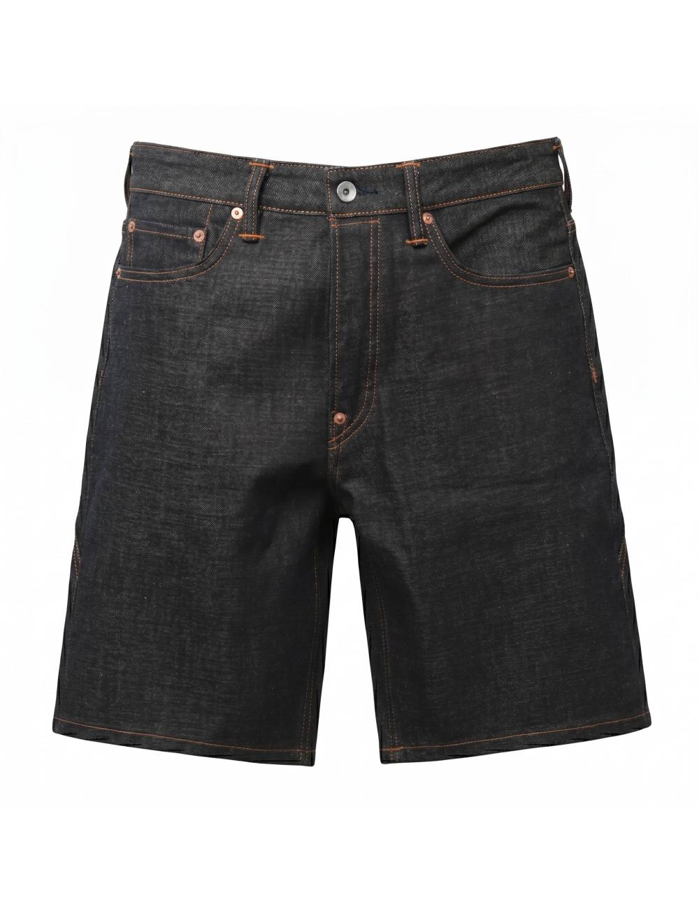 Evisu denim Bermuda shorts