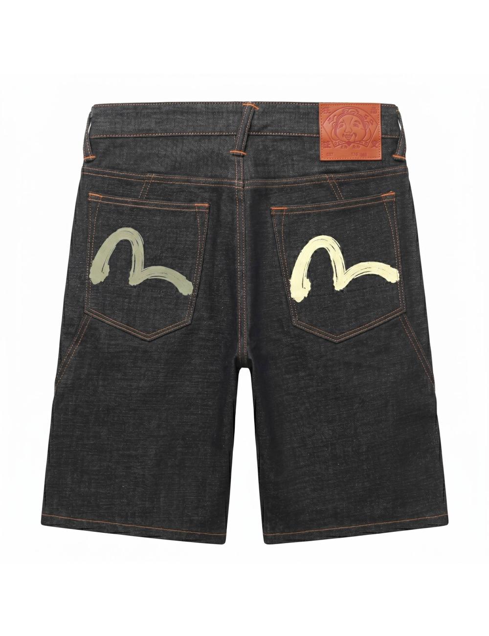 Evisu bermuda di jeans