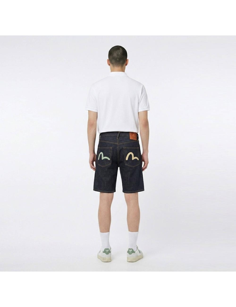 Evisu bermuda di jeans