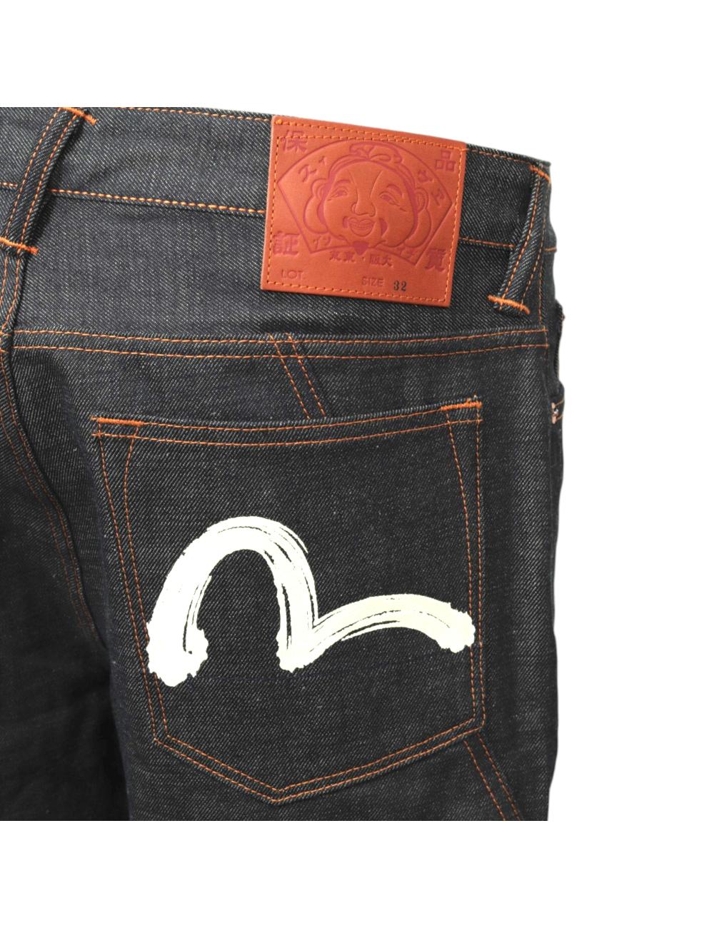 Evisu bermuda di jeans