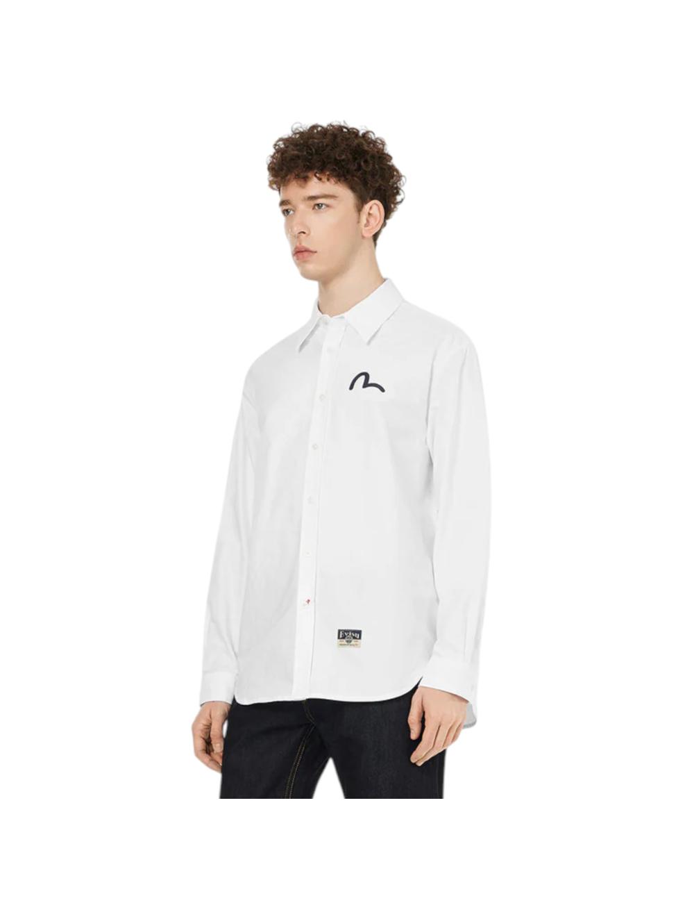 Evisu man white shirt