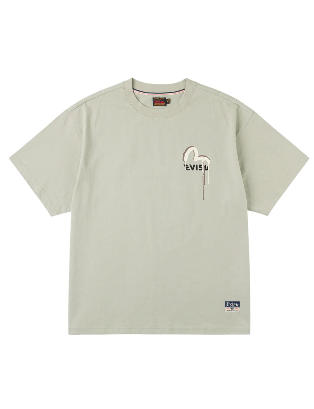 Evisu man Grey T-shirt