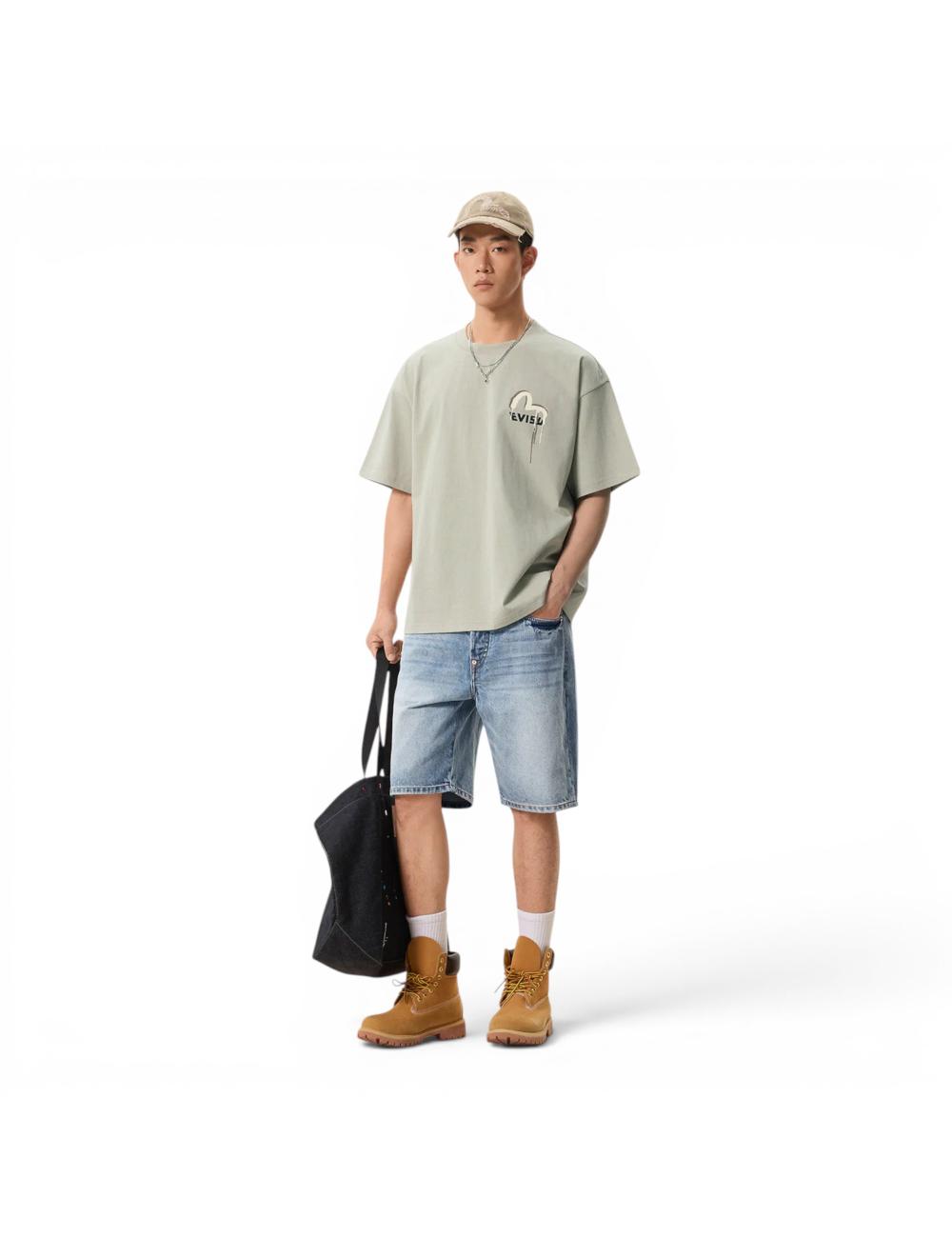 Evisu man Grey T-shirt
