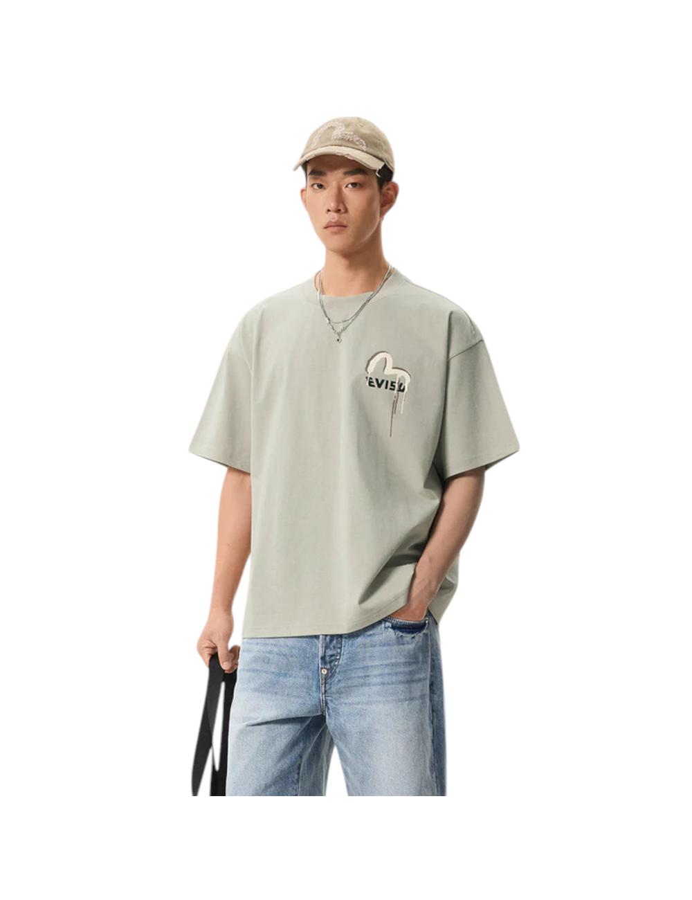 Evisu man Grey T-shirt