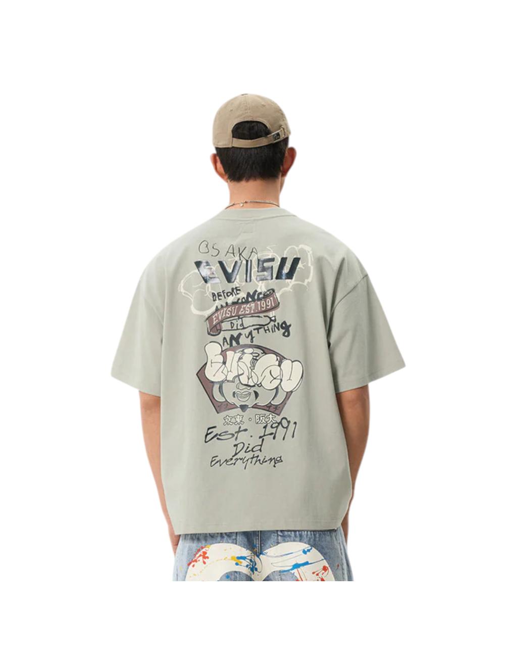 Evisu T-shirt grigia