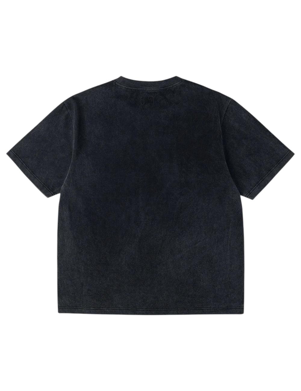 Evisu T-shirt nera raiders