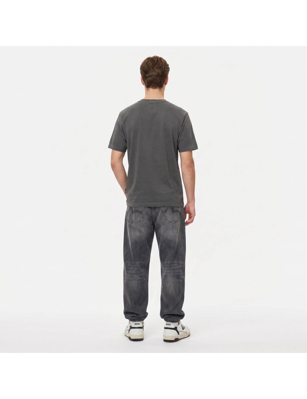 Evisu T-shirt nera con...