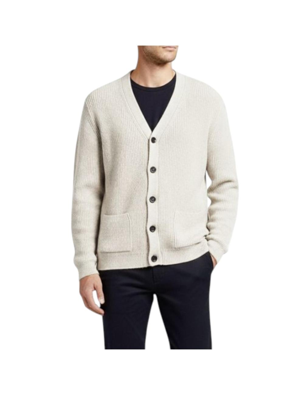Outfit Beige man cardigan