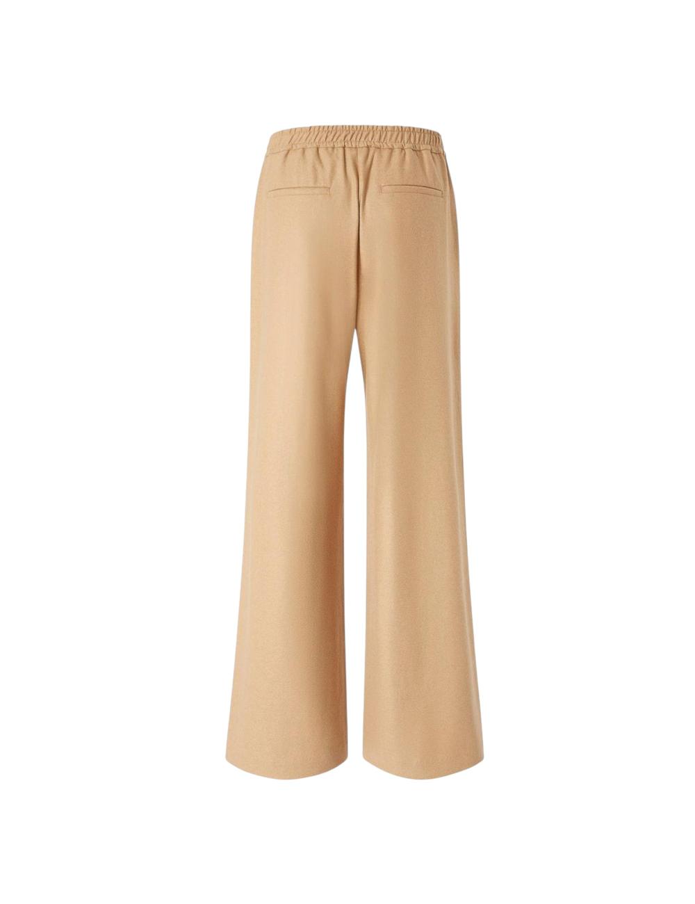 Pinko beige flannel trousers