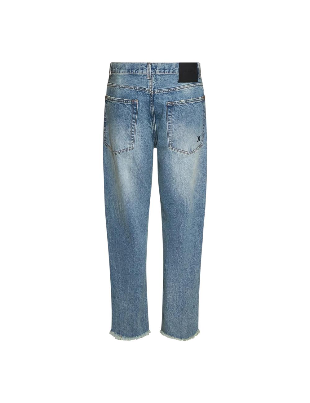 John Richmond men's frayed jeans
