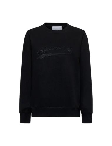 John Richmond women's black sweatshirt Swarovski