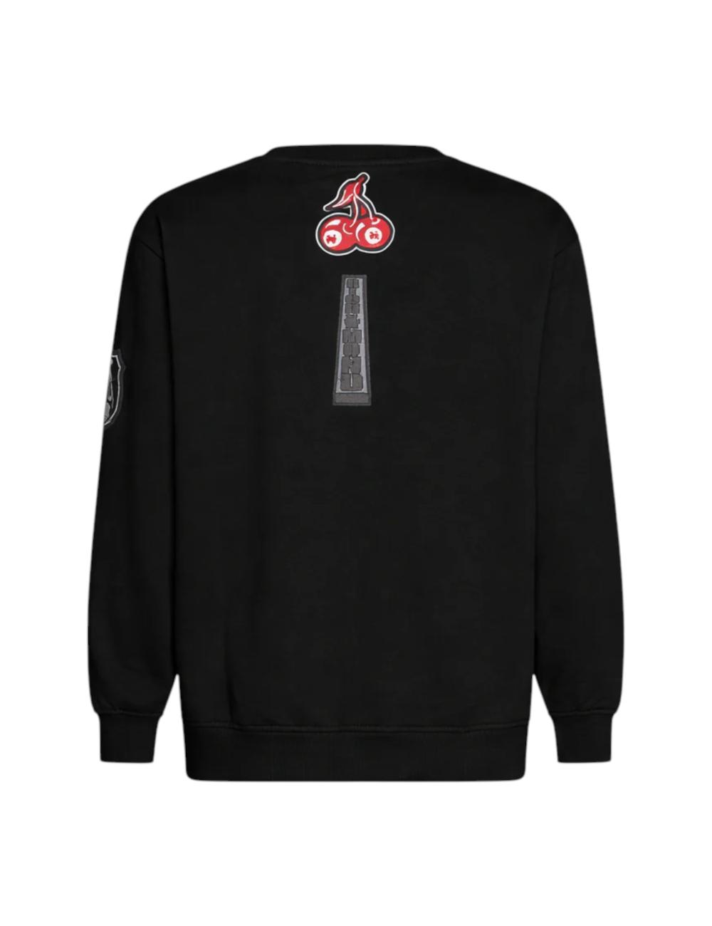 John Richmond black sweatshirt with patch