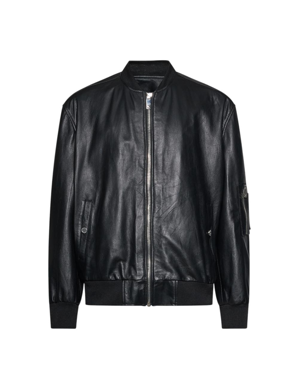 John Richmond black leather jacket