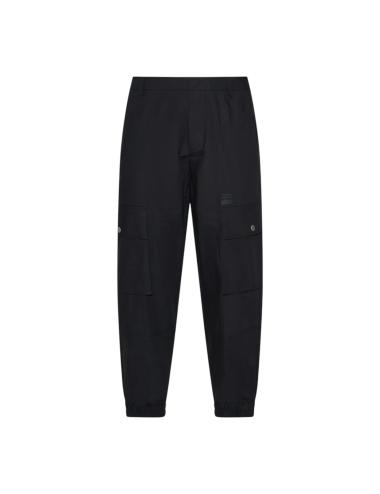 John Richmond black cargo pants