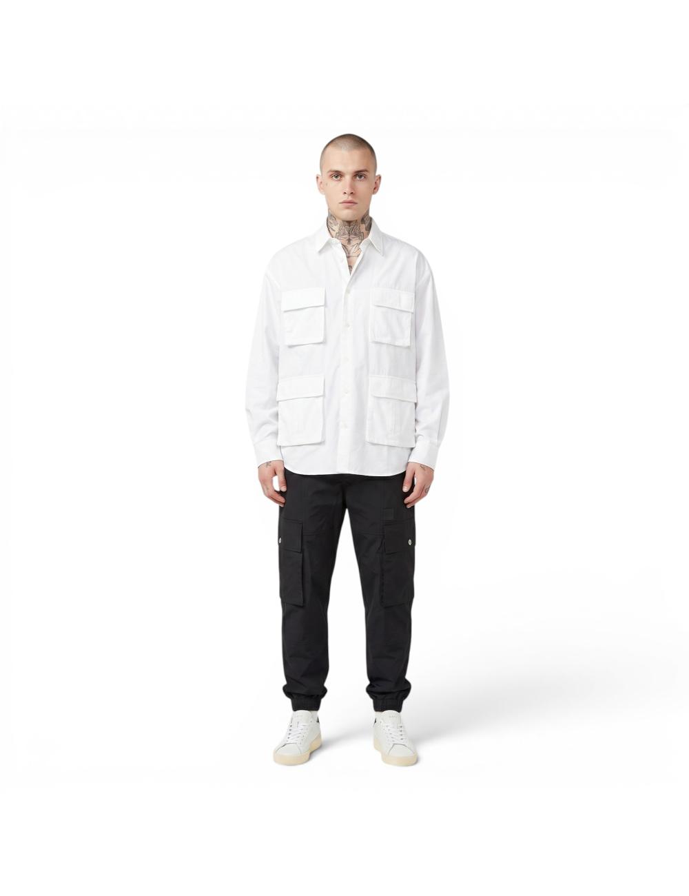 John Richmond black cargo pants