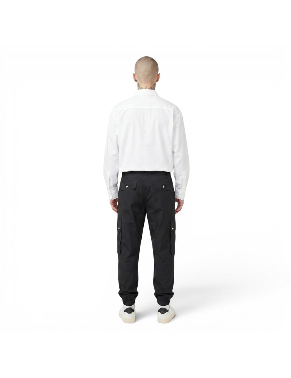 John Richmond black cargo pants