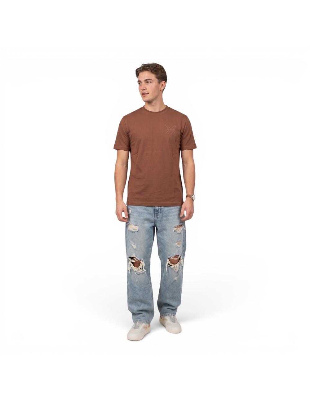 John Richmond basic t-shirt brown