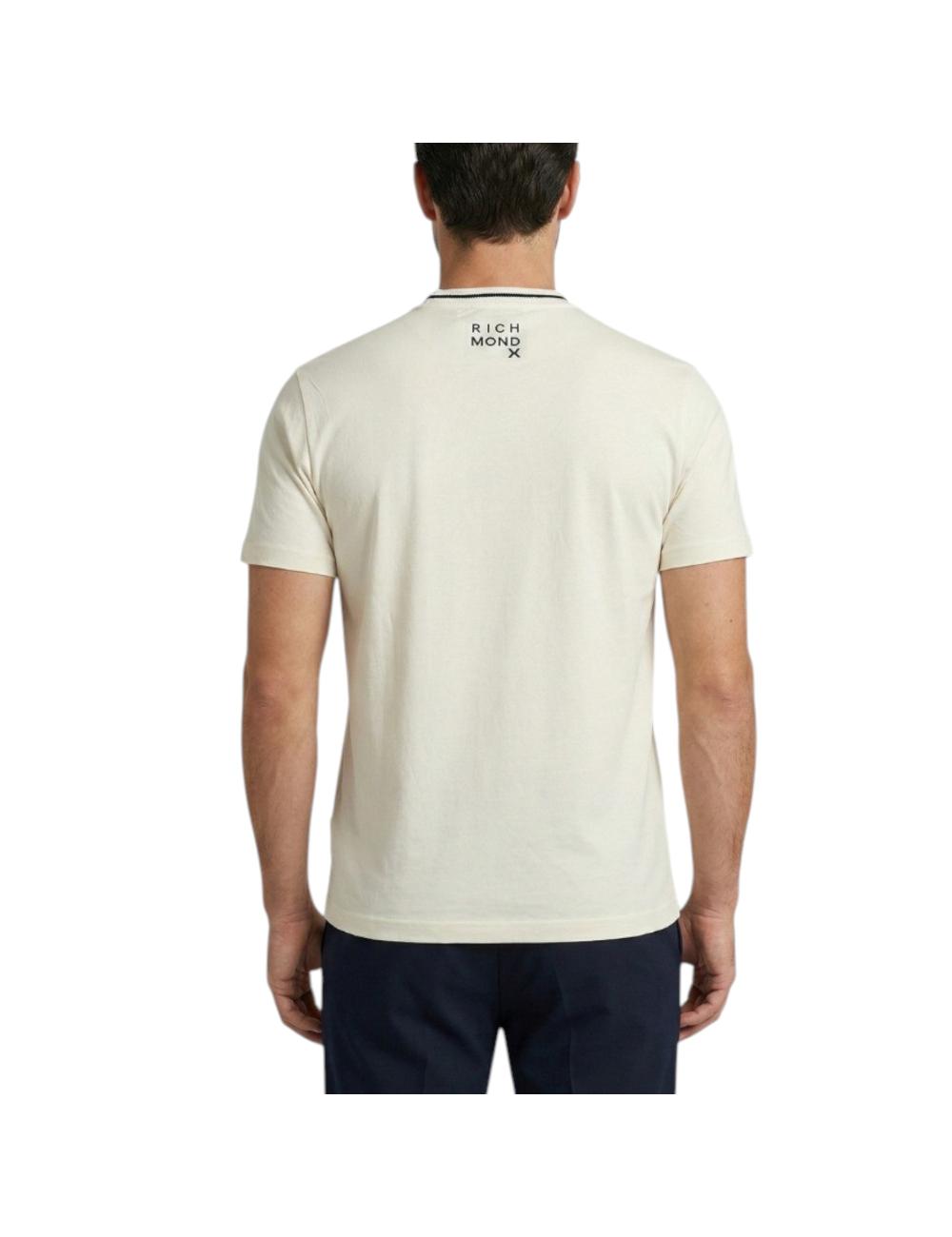 John Richmond beige t-shirt