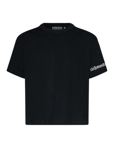John Richmond black oversized t-shirt