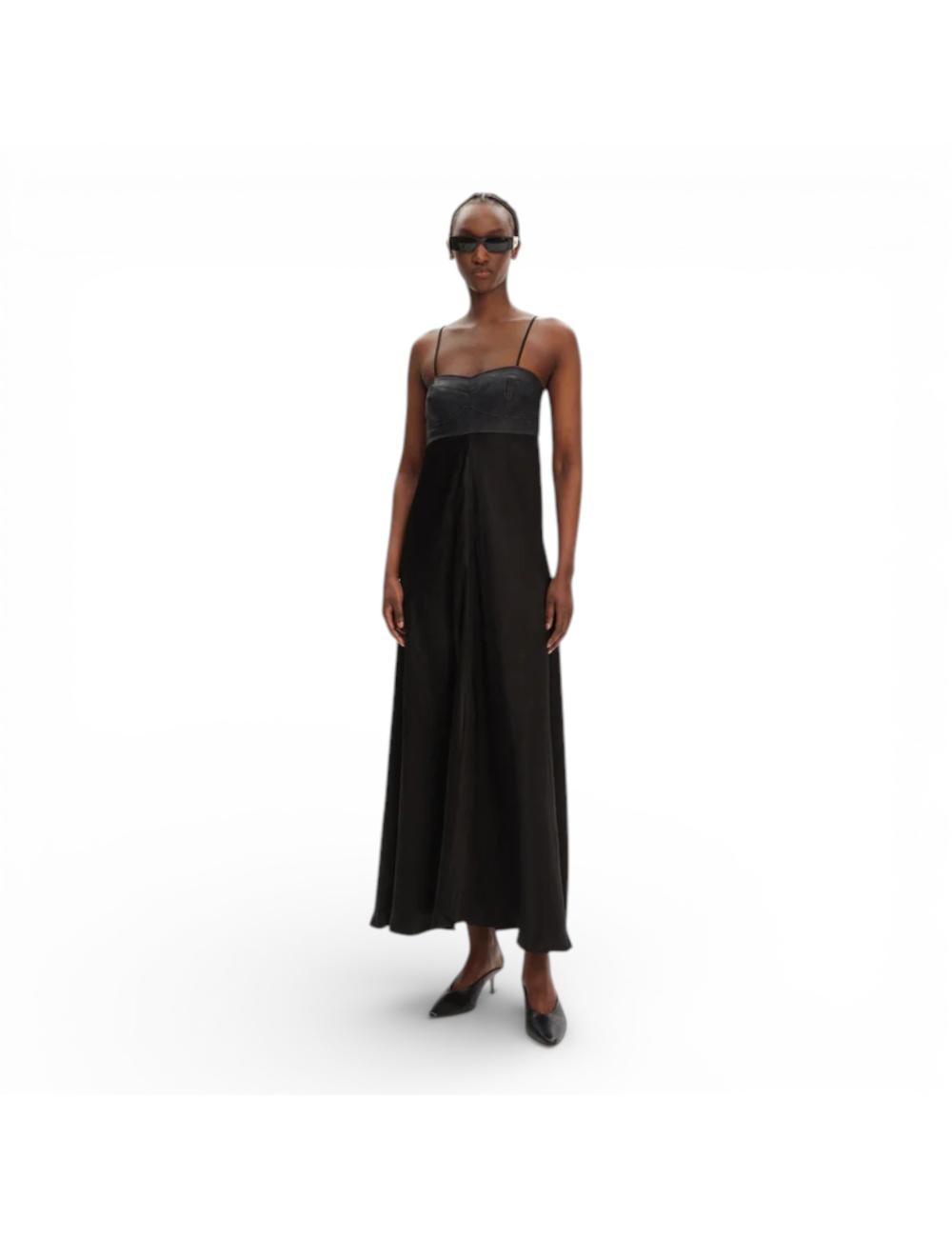 Pinko black long dress
