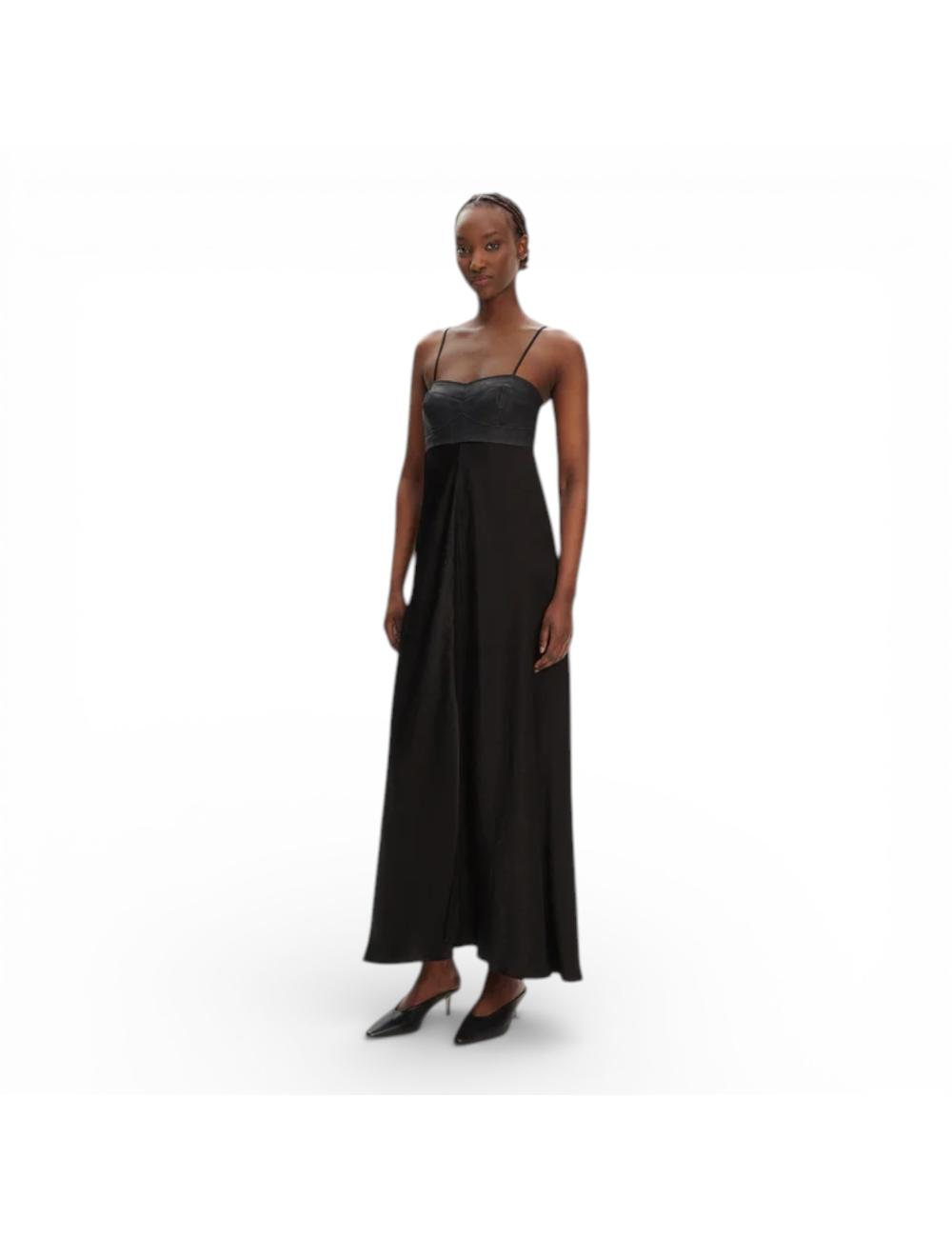 Pinko black long dress