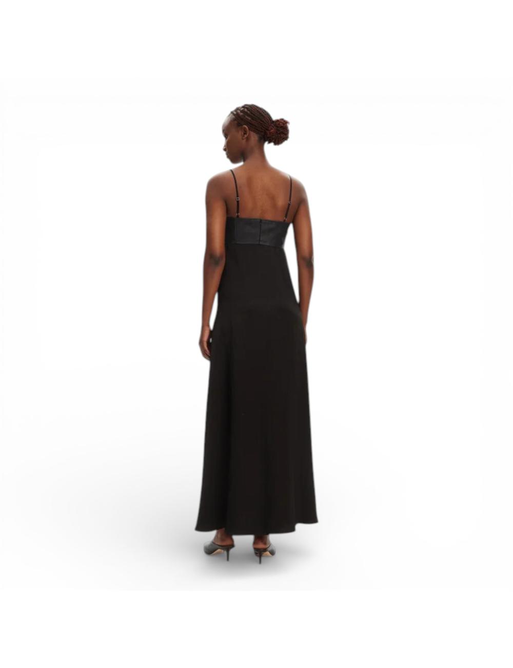 Pinko black long dress