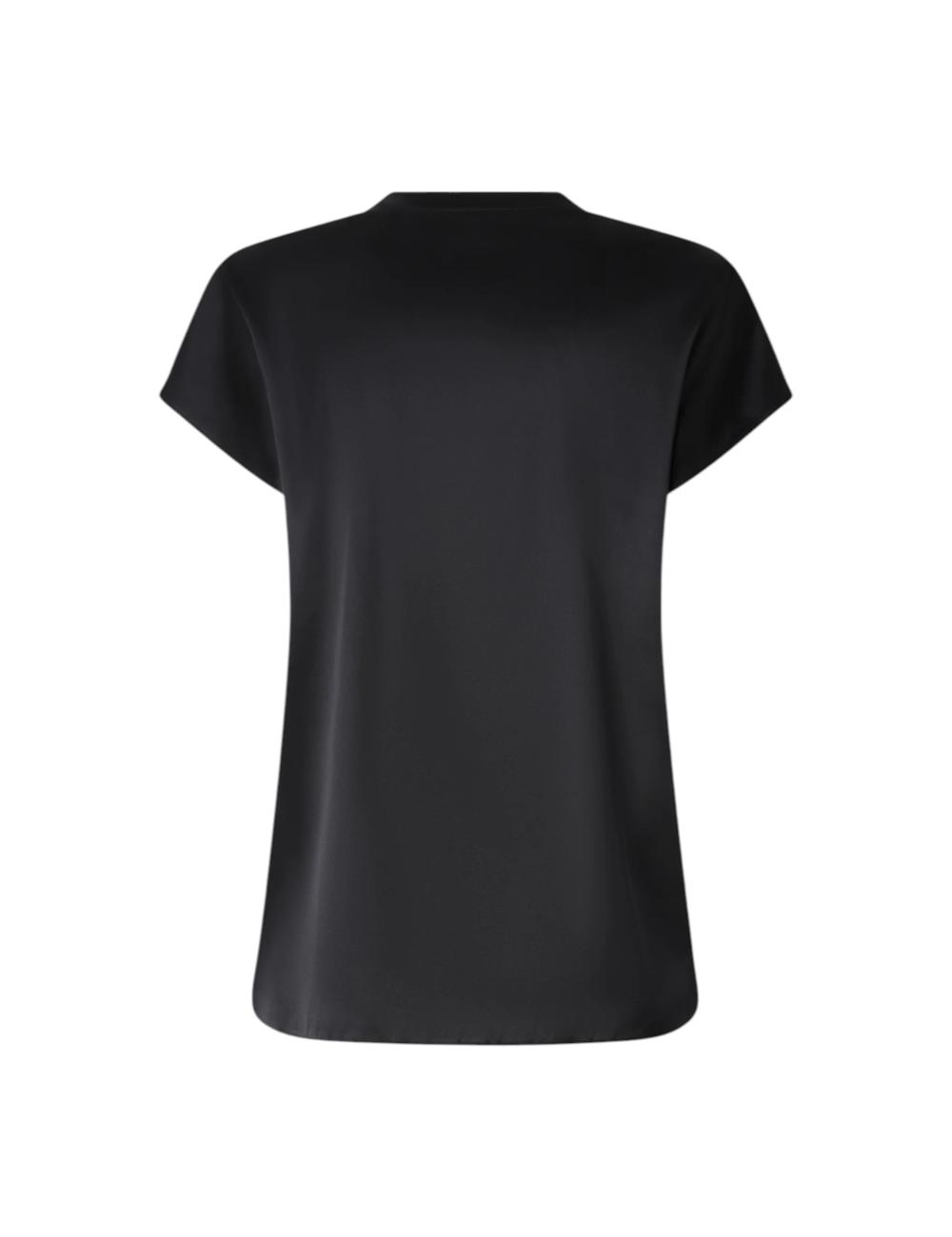 Pinko black silk blouse