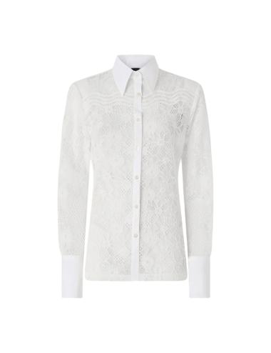 Pinko white lace shirt