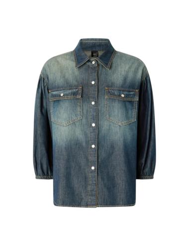 Pinko woman denim shirt