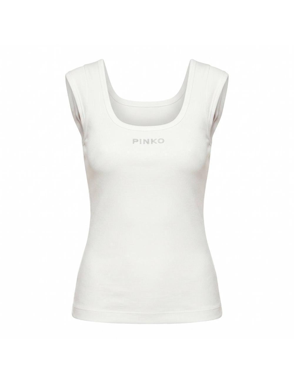 Pinko canotta a costine...