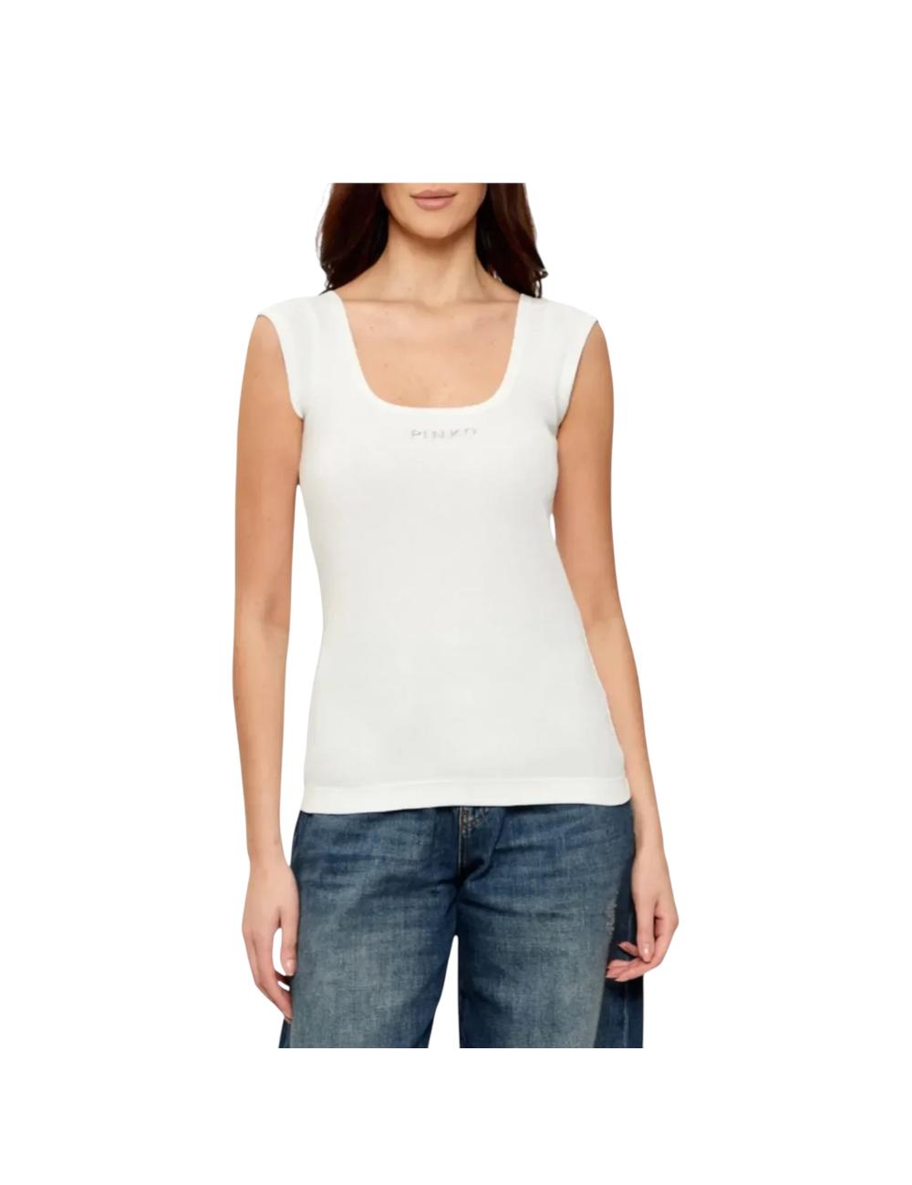 Pinko canotta a costine...